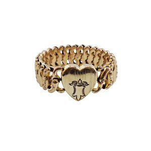 Vintage WW II Sweetheart Expansion Bracelet American Queen by Pitman and Keeler